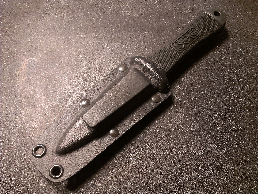 Minor Surgery on SOG Mini-Pentagon Sheath - The Martialist